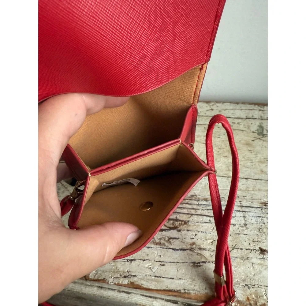 Red Fox Crossbody Phone Bag Kids Small Animal Pouch Purse